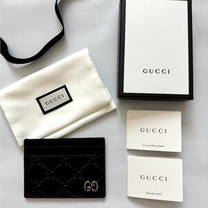 NWT Gucci Sima Card Case